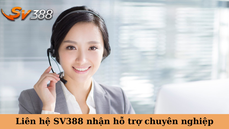 Liên hệ SV388 nhận hỗ trợ chuyên nghiệp
