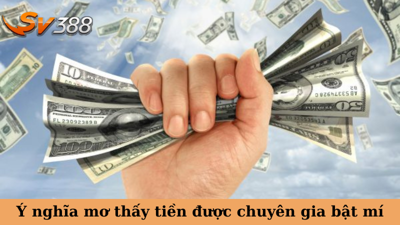 Ý nghĩa mơ thấy tiền được chuyên gia bật mí