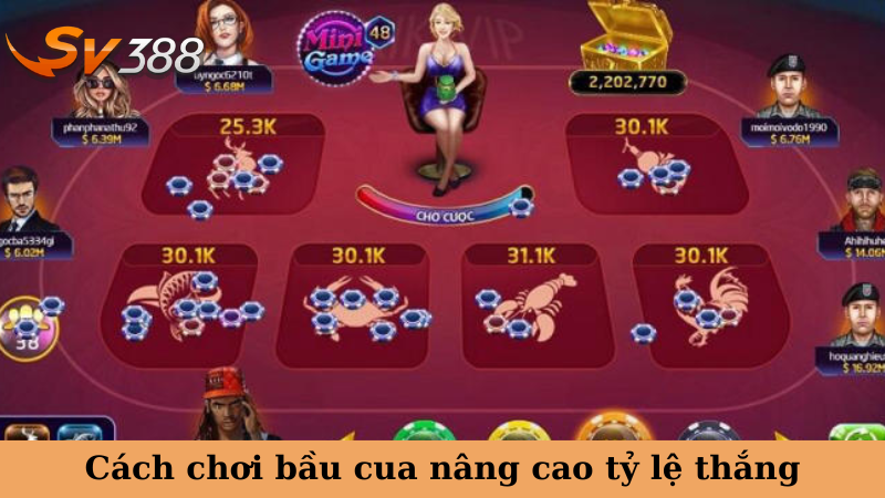 Cách chơi bầu cua nâng cao tỷ lệ thắng