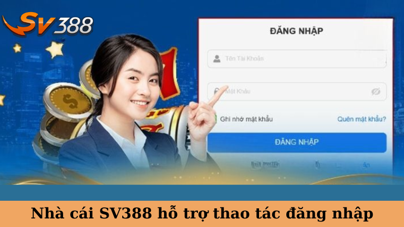 Vấn đề quên mật khẩu đăng nhập SV388